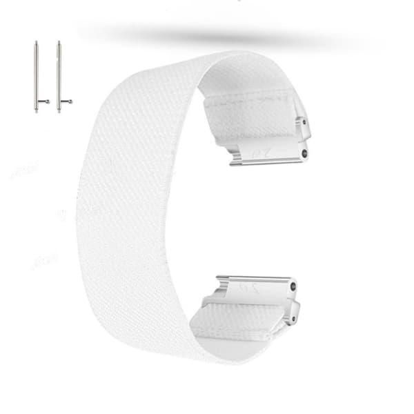 Ensfarvet nylon-urrem til Huawei-ur - Hvid White