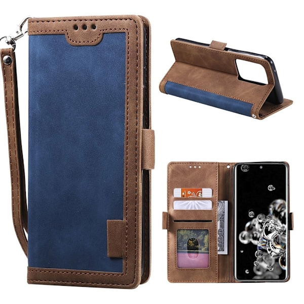 Surburbian Samsung Galaxy S20 Ultra flip etui - Blå Blue