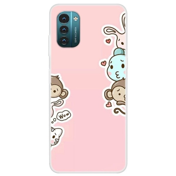 Deco Nokia G11 / Nokia G21 cover - Pink Pink