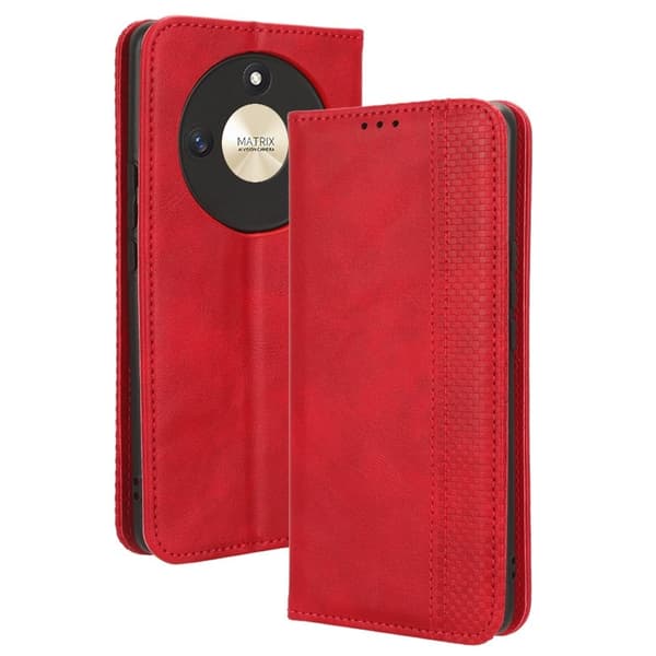 Bofink Vintage Honor X50 Læder Etui - Rød Red