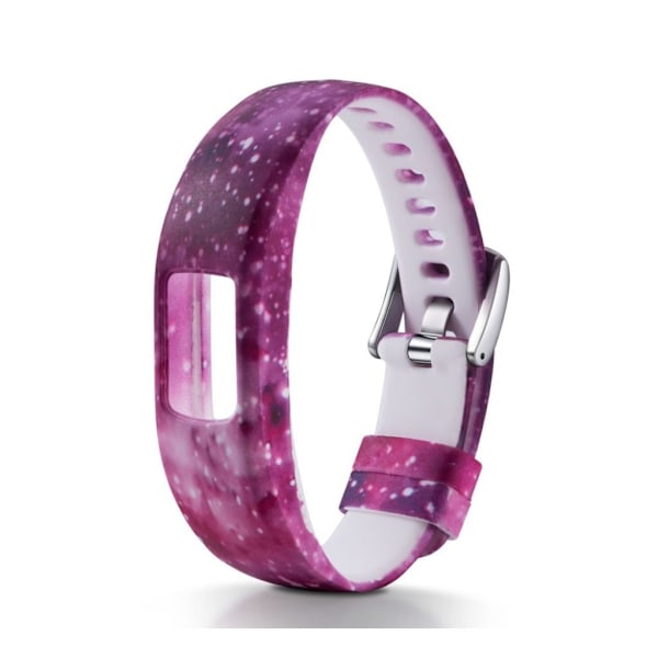 Persoonallinen vaihtoranneke Garmin Vivofit 4-kellolle - Punainen taivas Red