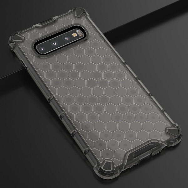 Bofink Honeycomb Samsung Galaxy S10 Plus cover - Sort Black