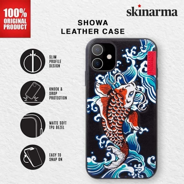 SKINARMA Showa - iPhone 11 Pro - Sininen Blue
