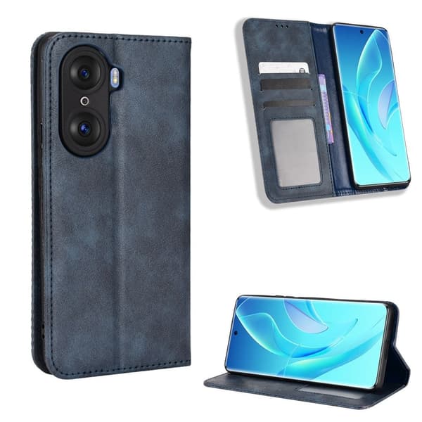 Bofink Vintage Honor 60 Pro Nahkakotelo - Sininen Blue