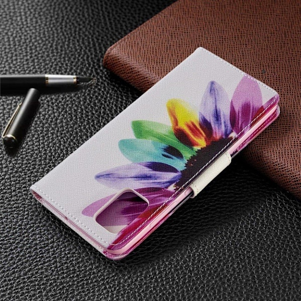 Wonderland Samsung Galaxy A51 etui – Farverige Blade Multicolor