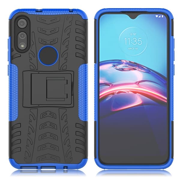 Offroad kuoret - Motorola Moto E (2020) - Sininen Blue