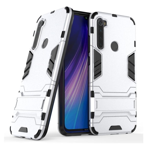 Cool Guard Xiaomi Redmi Note 8 skal - Silver/Grå Silvergrå