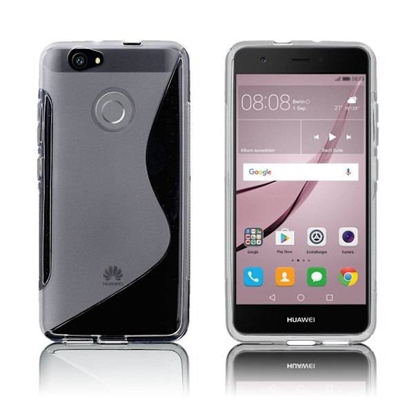 Bakker Huawei Nova deksel - Gjennomsiktig Transparent