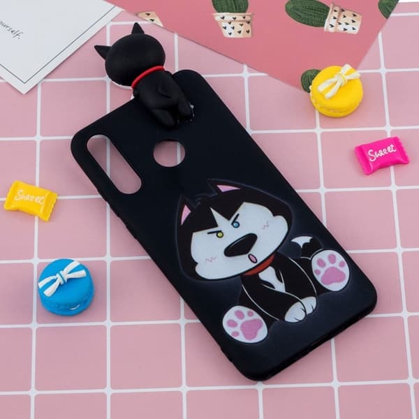 Huawei P30 Lite 3D mønstret etui - Hund Multicolor