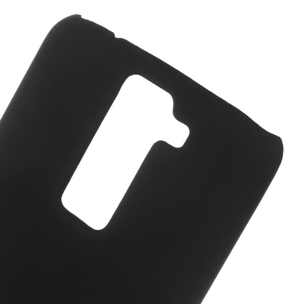Sund gummibelagt hårdt cover til LG K8 - Sort Black