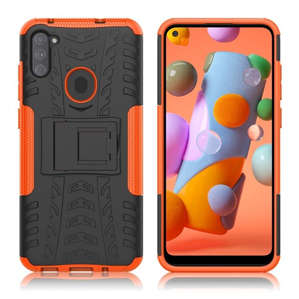 Offroad kuoret - Samsung Galaxy A11 - Oranssi Orange
