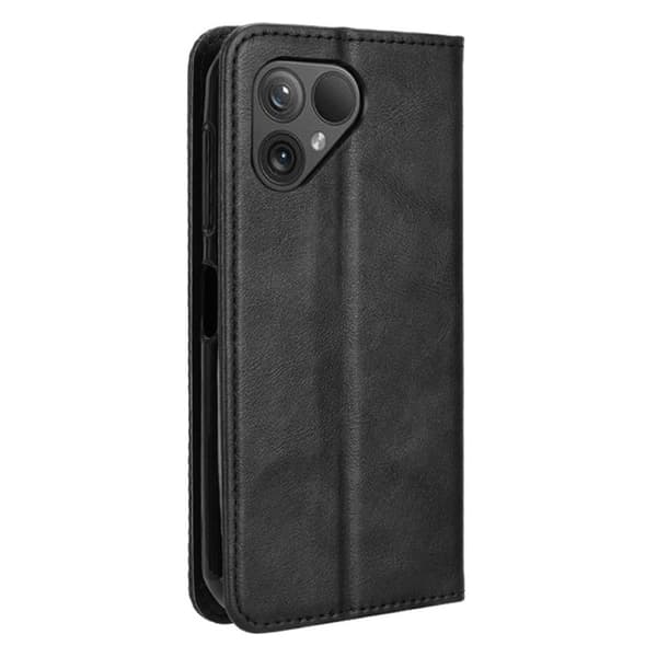 Bofink Fairphone 5 läderfodral - Svart Svart