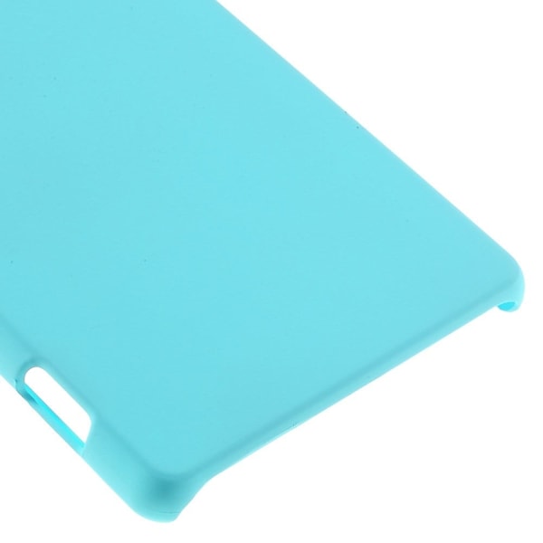 Gummerad Hårt Plast Skal (Ljusblå) för Sony Xperia M5 E5603 / M5 Dual E5633 Blå