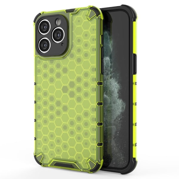 Bofink Honeycomb iPhone 15 Pro Max Etui - Grøn Green