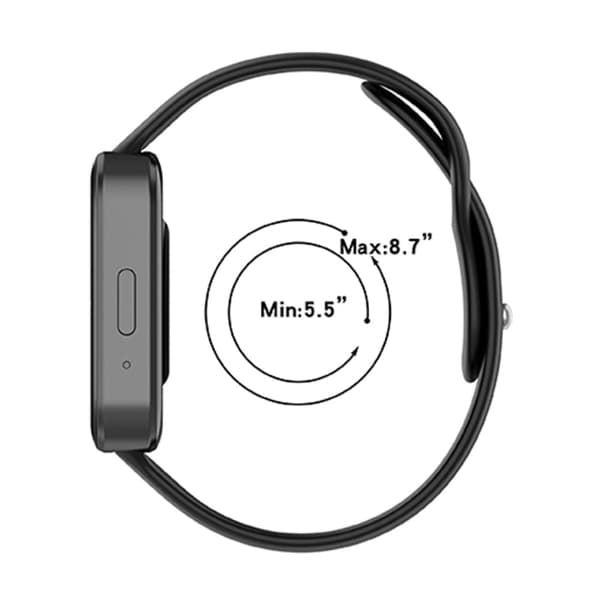 26 mm Meizu Watch silikone urrem - Lyserød Pink