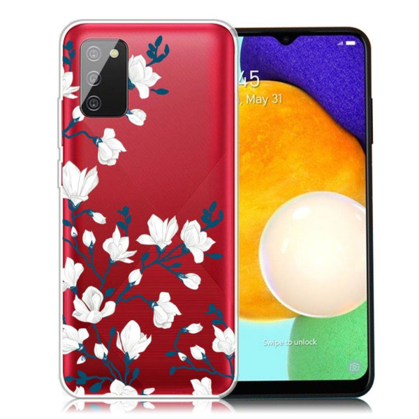 Deco Samsung Galaxy A03s Suojakotelo - Flower Pink