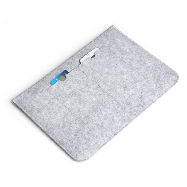 MacBook Air 11.6 Viltti Kangas Tietokoneen suoja Laukku Taskuiila - Harmaa Silver grey