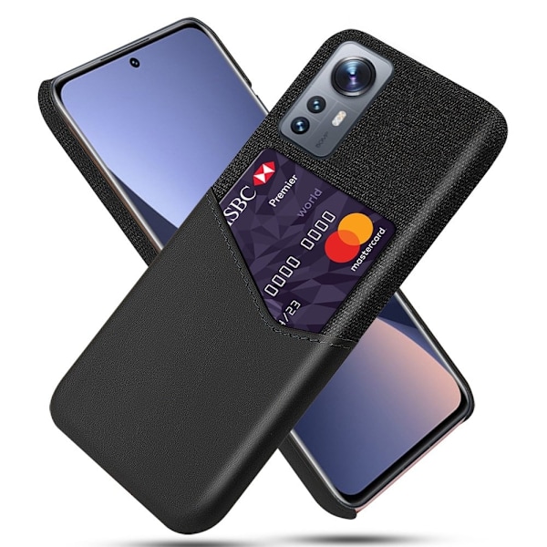 Bofink Xiaomi 12 / 12x Kort Cover - Sort Black
