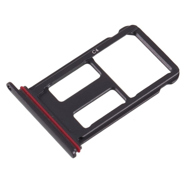 Huawei Mate 10 Pro OEM sim kort tray holder - Sort Black