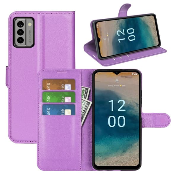 Classic Nokia G22 Flippetui - Lilla Purple