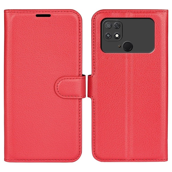 Classic Xiaomi Poco C40 Läppäkotelo - Punainen Red