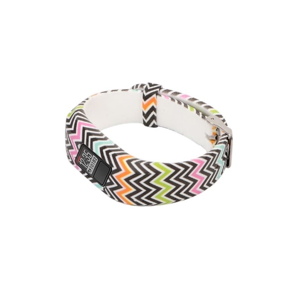 Garmin Vivofit JR  Silikon klockband med mönster - Stripes multifärg