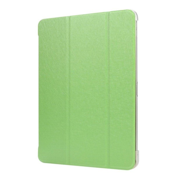 iPad Pro 11" (2018) tre-folds læder flip etui - Grøn Green