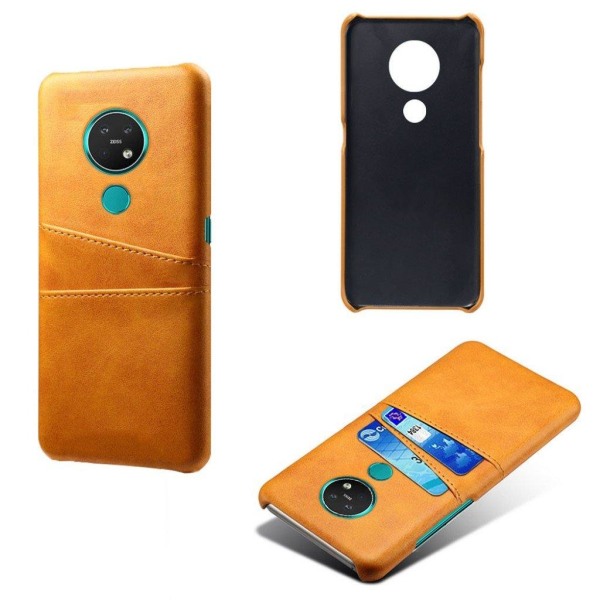 Nokia 7.2 / Nokia 6.2 skal med korthållare - Orange Orange