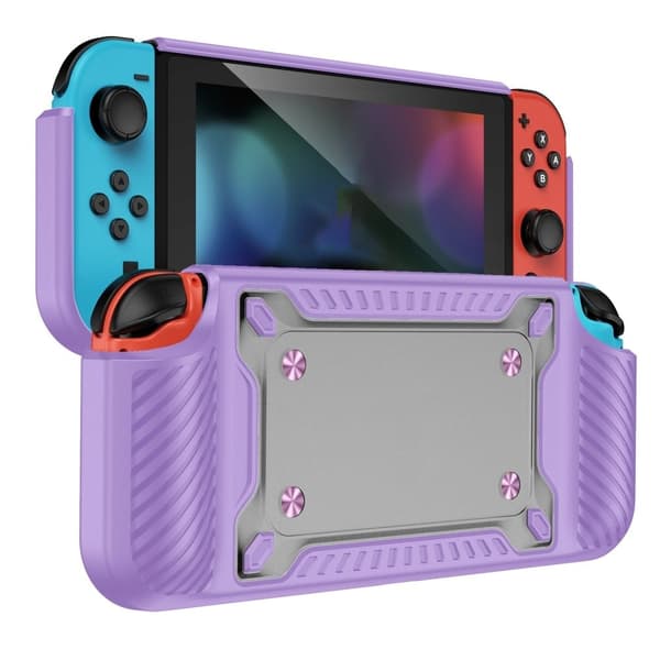 Nintendo Switch OLED simple cover - Lilla Purple