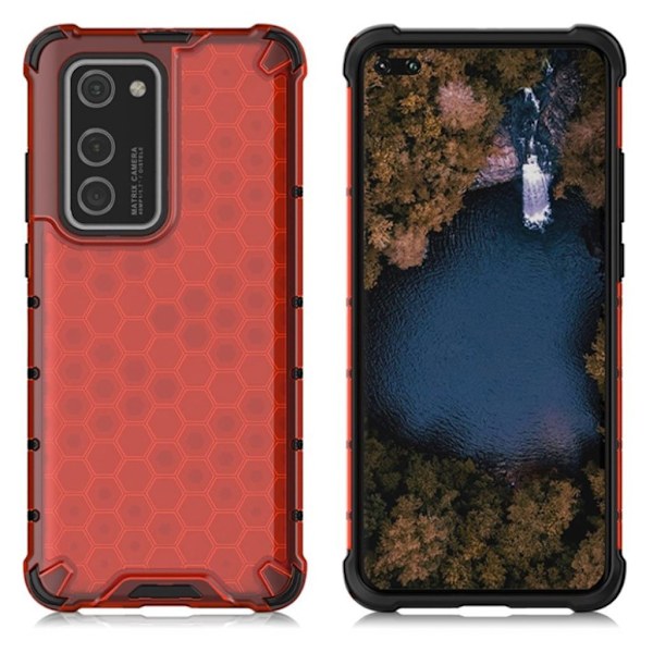 Bofink Honeycomb Huawei P40 Pro skal - Röd Röd