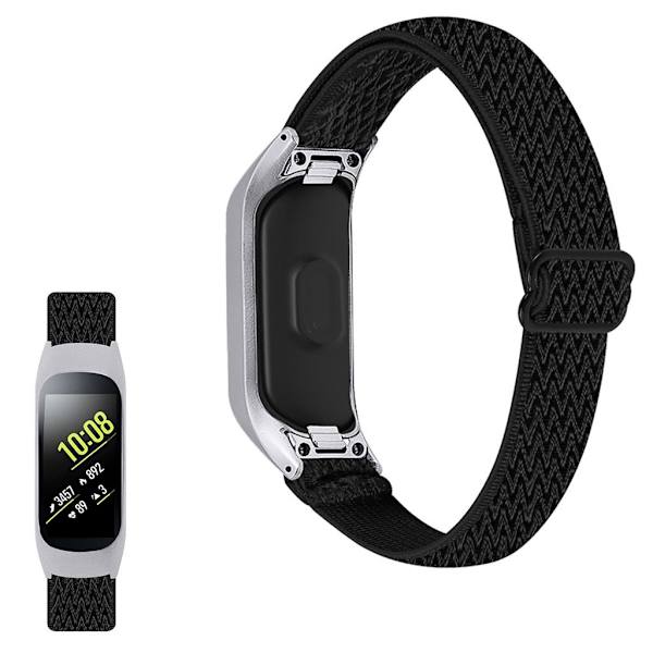 Samsung Galaxy Fit e elastinen nailonhihna - Musta Black