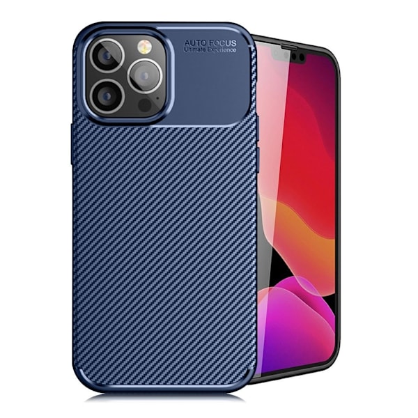 Carbon Shield iPhone 13 Pro Max skal - Blå Blå