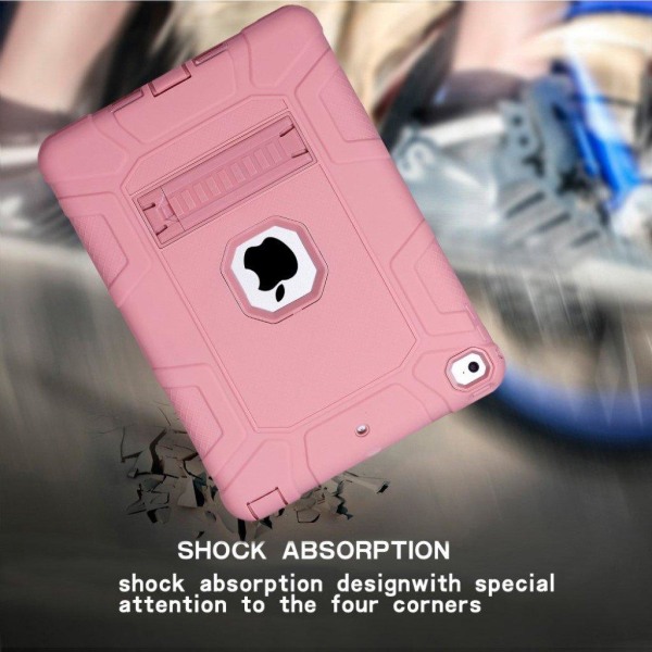 iPad (2018) armor defender silikone etui - Pink Multicolor