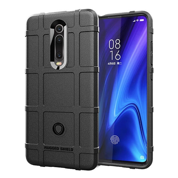 Rugged Shield Xiaomi Redmi K20 pro cover - Sort Black