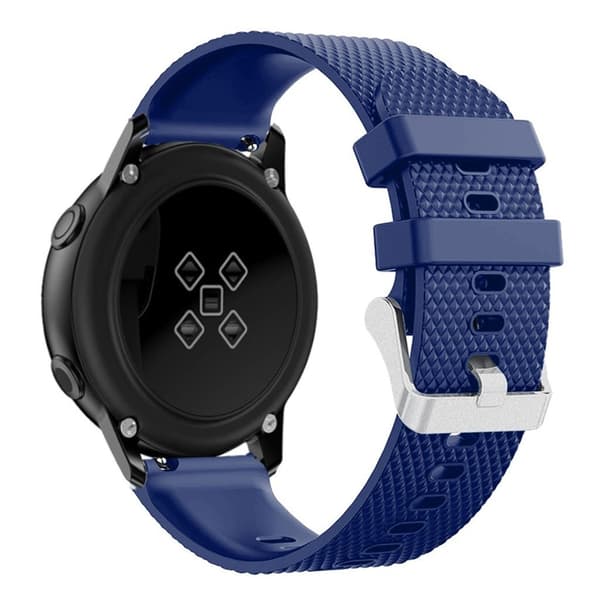 Samsung Galaxy Watch Active silivone kellonauha - Tummansininen Blue