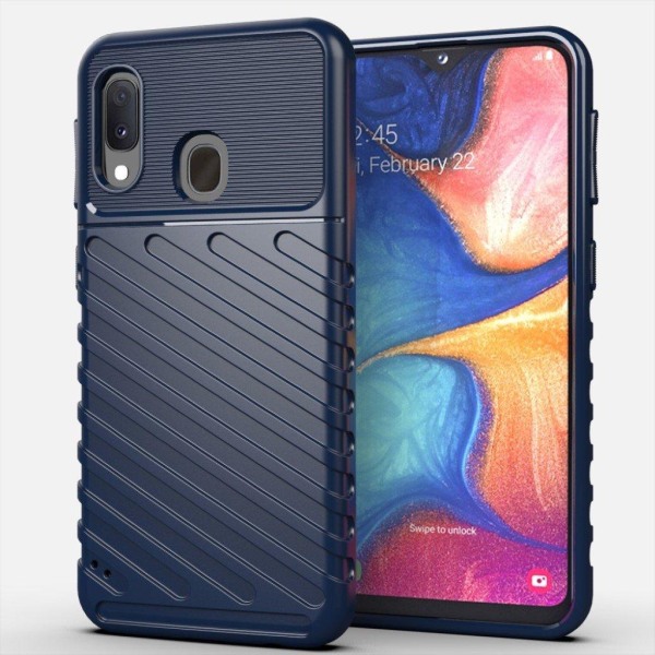 Thunder Samsung Galaxy A20e cover – Blå Blue