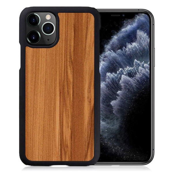 Man&Wood premiumfodral för iPhone 11 Pro - Cappuccino Brun