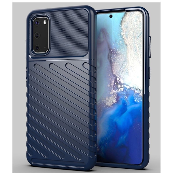 Thunder Samsung Galaxy S20 skal - Blå Blå
