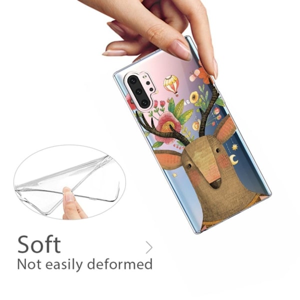 Deco Samsung Galaxy Note 10 Plus skal - Hjort multifärg