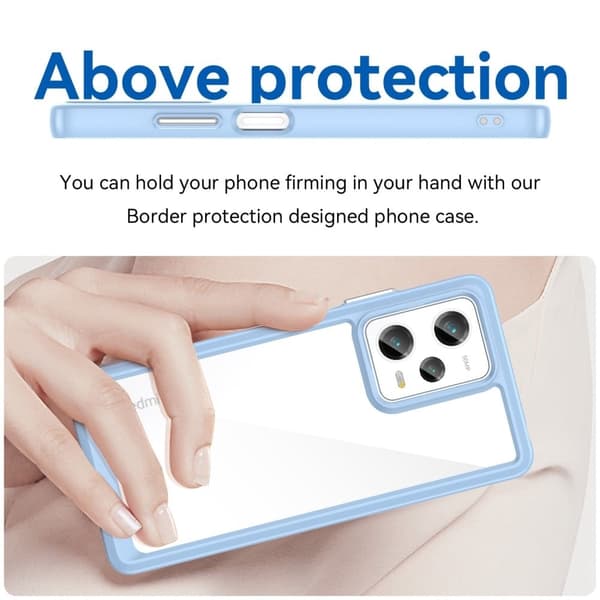 Xiaomi Redmi Note 12 Pro / Xiaomi Redmi Note 12 Pro Speed / Xiaomi Poco X5 Pro smart akryl cover - Blå Blue