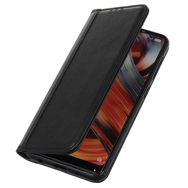 Aito nahkakotelo magneettisuljuksella Samsung Galaxy Xcover 6 Pro - Musta Black