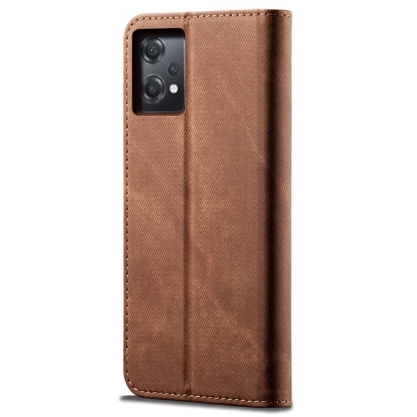 Jeans OnePlus Nord CE 2 Lite 5G flip etui - Kaffe Brown