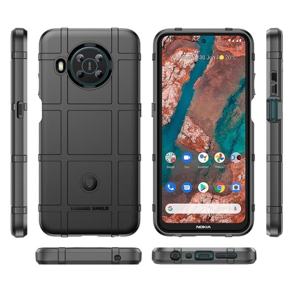 Rugged Shield Nokia X100 skal - Svart Svart