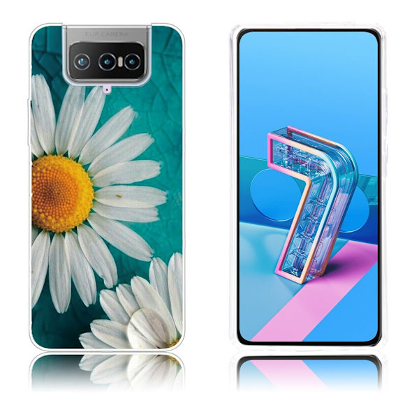 Deco ASUS Zenfone 7 Pro etui - tusindfryd White