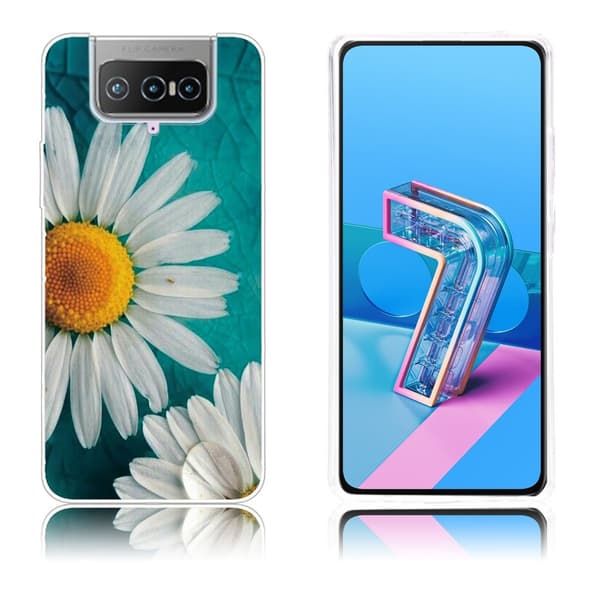 Deco Asus Zenfone 7 Pro kotelot - Päivänkakkara White