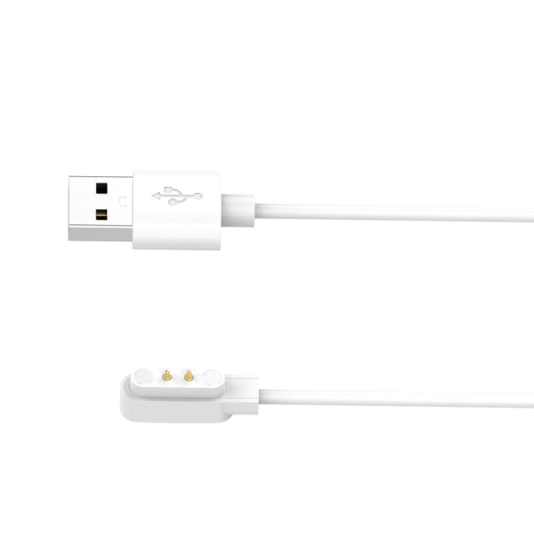 1,2 m magnetisk USB-laddningskabel - Vit Vit