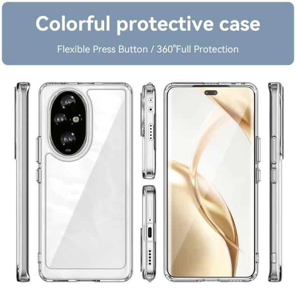 Honor 200 Pro smart telefonskal i akryl - Transparent Transparent