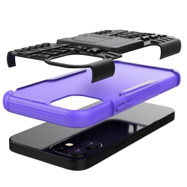 Offroad iPhone 12 Mini kotelot - Violetti Purple