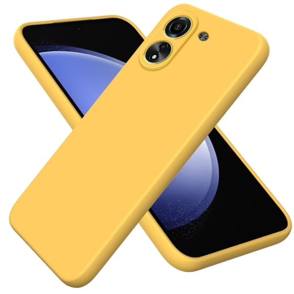 Matte Liquid Xiaomi Redmi 13C / Xiaomi Poco C65 silikone cover - Rød Red
