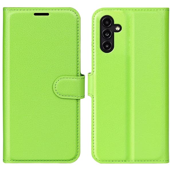 Classic Samsung Galaxy A14 Läppäkotelo - Vihreä Green